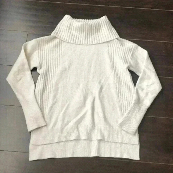 𝅺🌸3/$30🌸CASLON | Cream knitted turtleneck  sweater - Picture 1 of 8